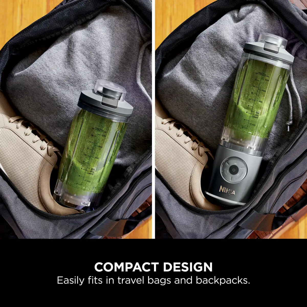 Ninja Blast Max Portable Blender - Cool Grey BC251UKGY