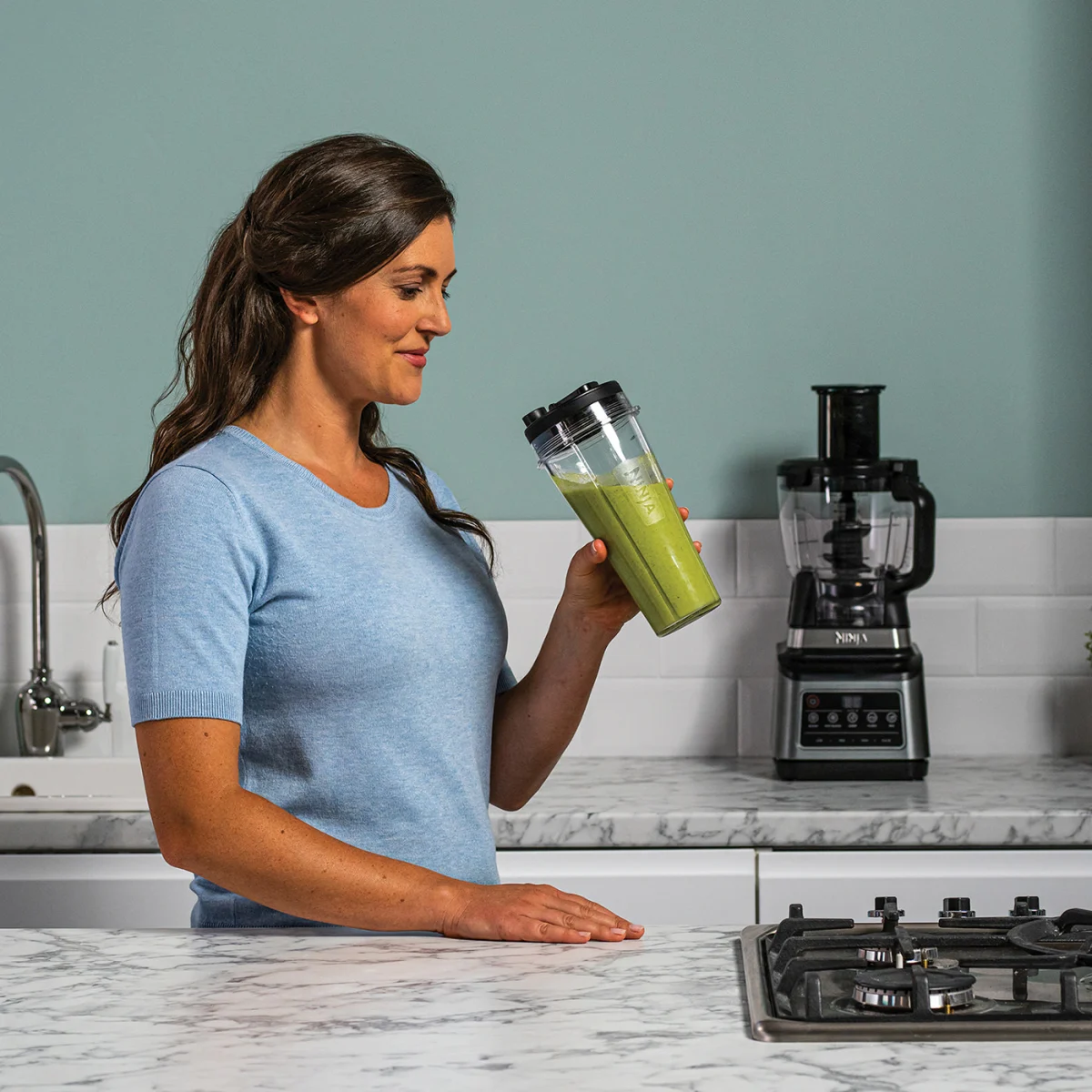 Ninja 3-in-1 Food Processor with Auto-IQ BN800UK