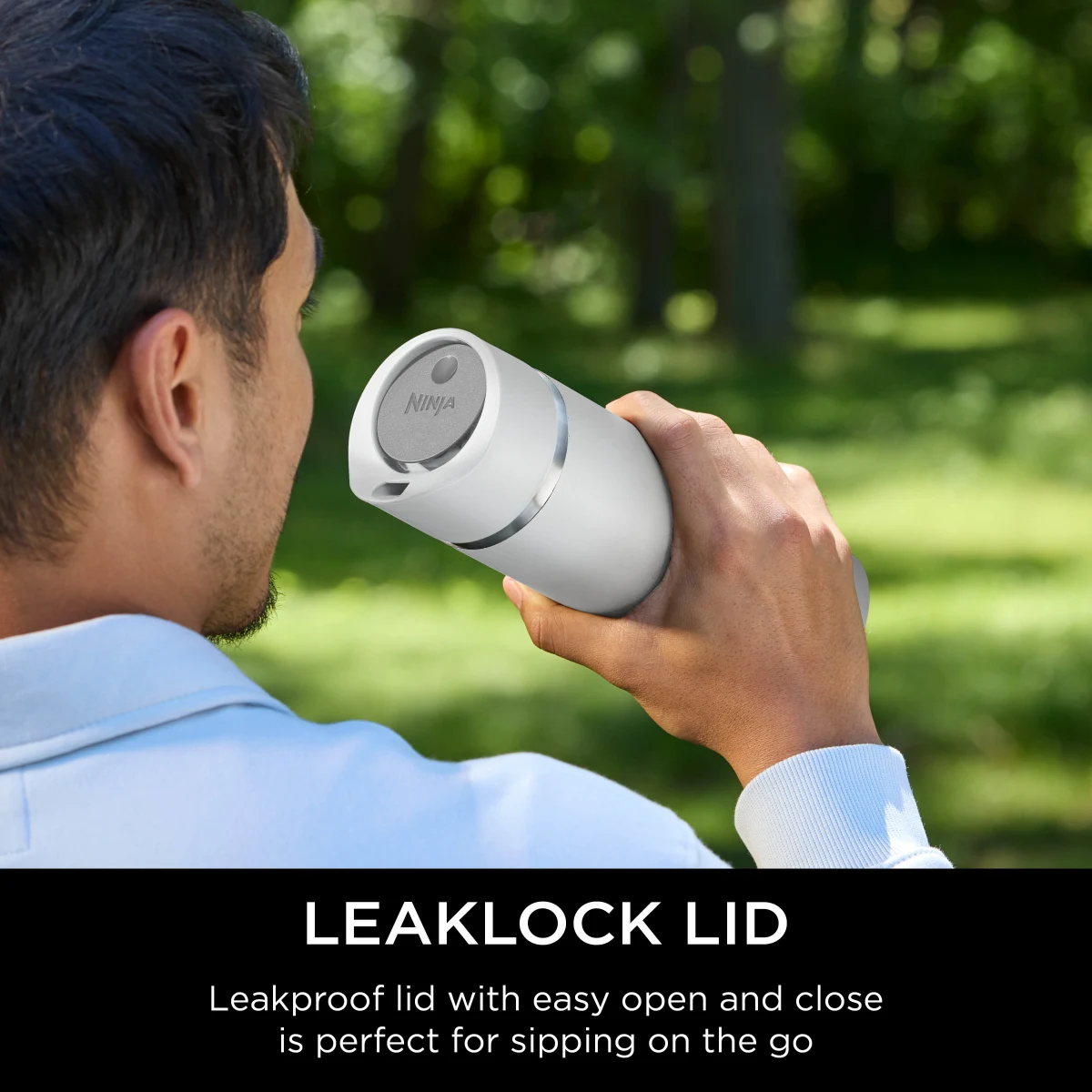 Ninja 400 ml Sip Perfect Travel Mug – White DW1603EUUKWH