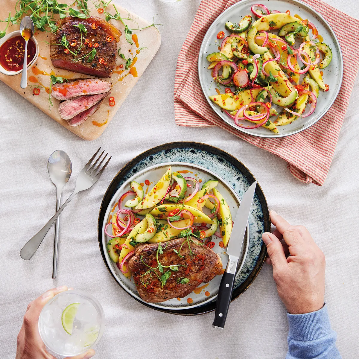 Refurbished Ninja Foodi StaySharp Steak Knives – 6-Piece Set [K32106UKREF] | Excellent Condition