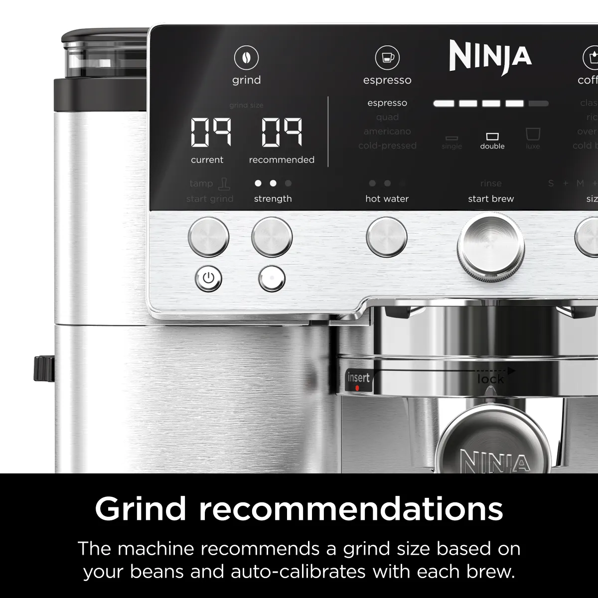 Ninja Luxe Café Premier Espresso Machine ES601UK