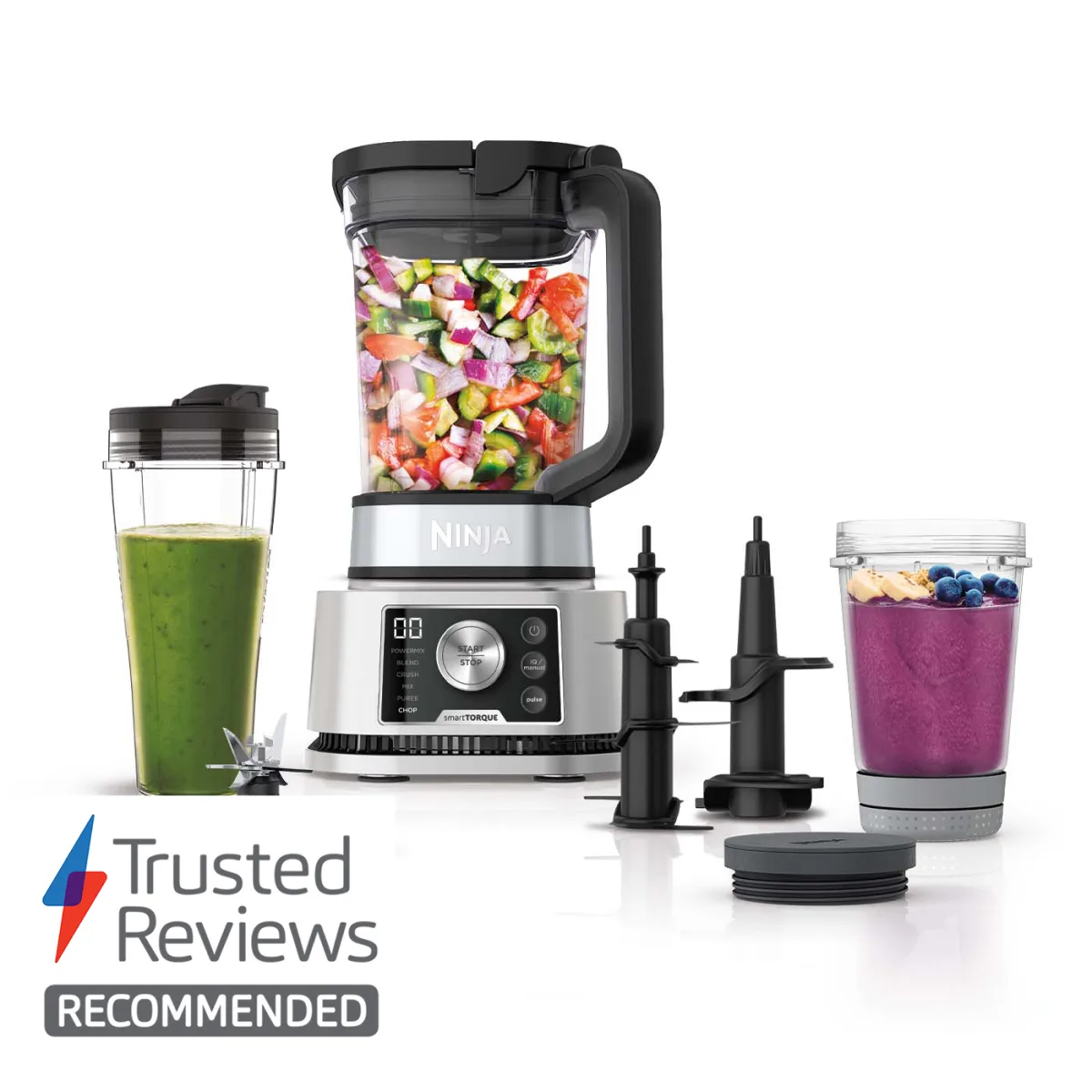 Ninja Foodi Power Nutri Blender 3-in-1 with Smart Torque & Auto-iQ 1200W - CB350UK