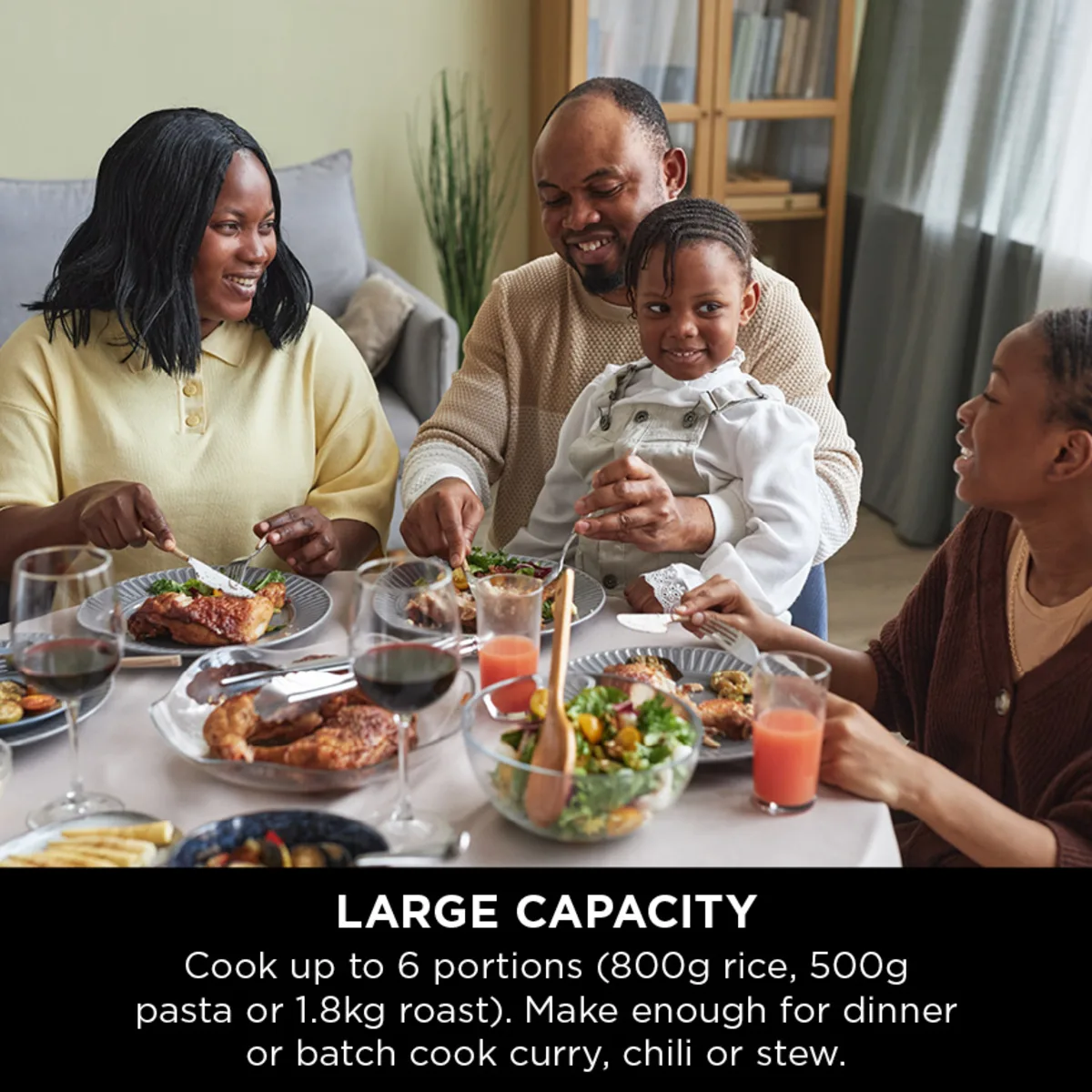 Ninja Foodi 8-Mode 6L PossibleCooker Rice & Slow Cooker MC1101UK