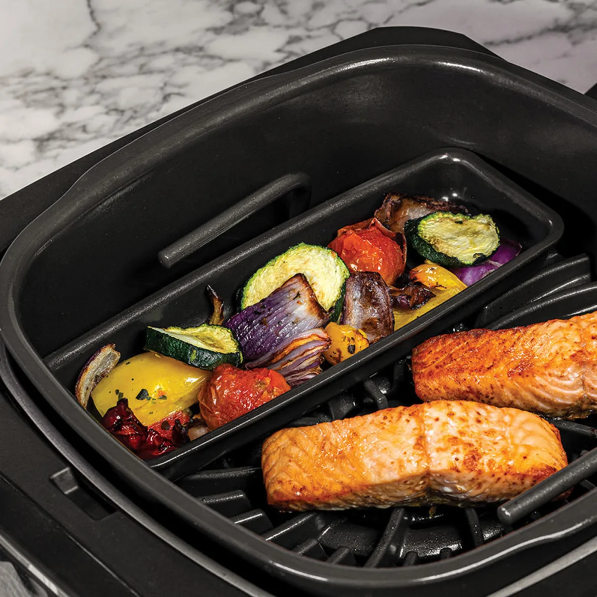 Ninja Foodi MAX Pro Health Grill & Air Fryer Exclusive Accessory Bundle