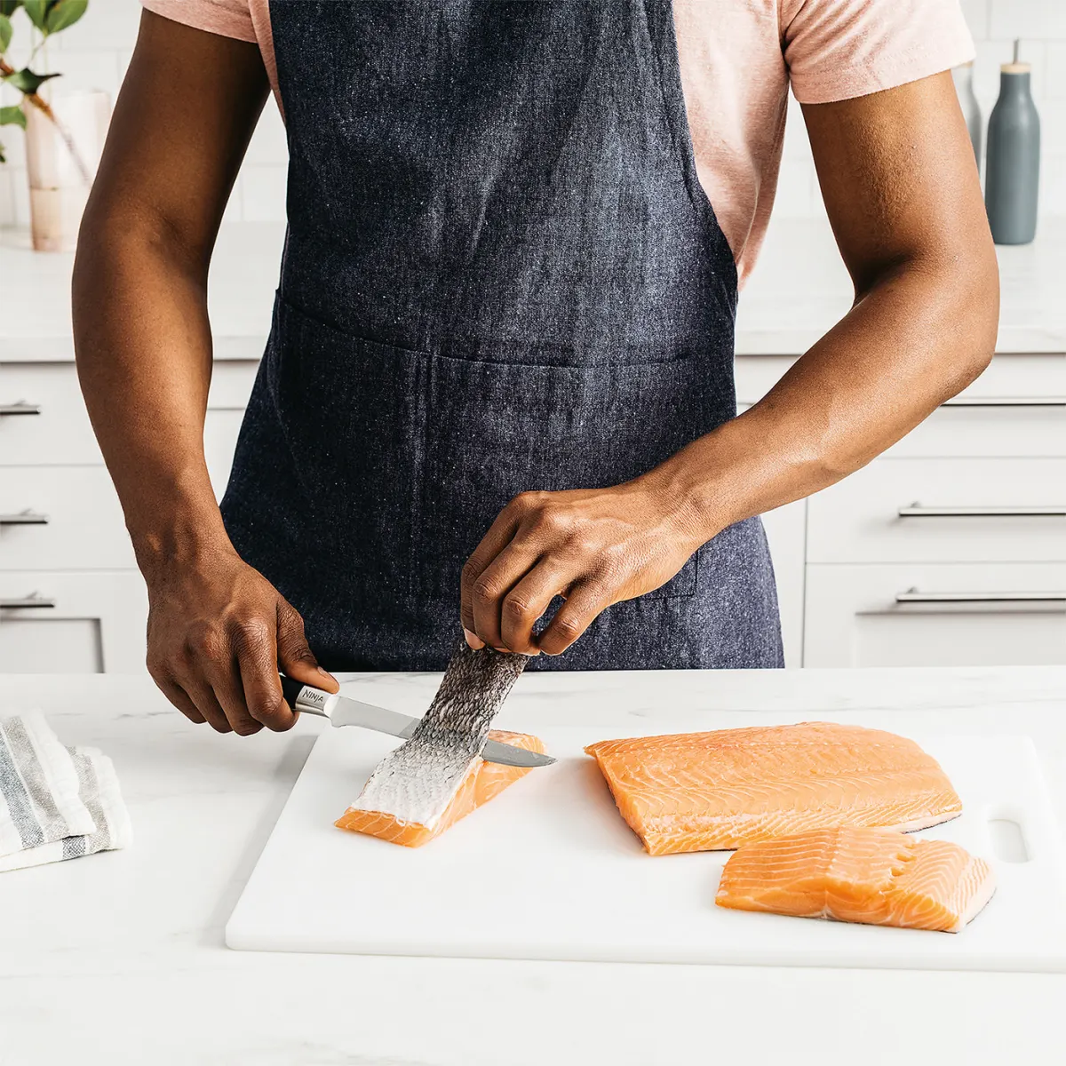 Ninja Foodi StaySharp Knife Block with Integrated Sharpener – 5-Piece Set [K32005UK]