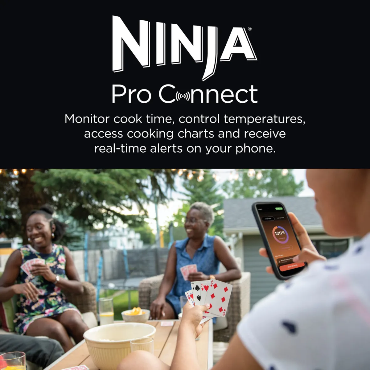 Ninja Woodfire Pro Connect XL Electric BBQ Grill & Smoker