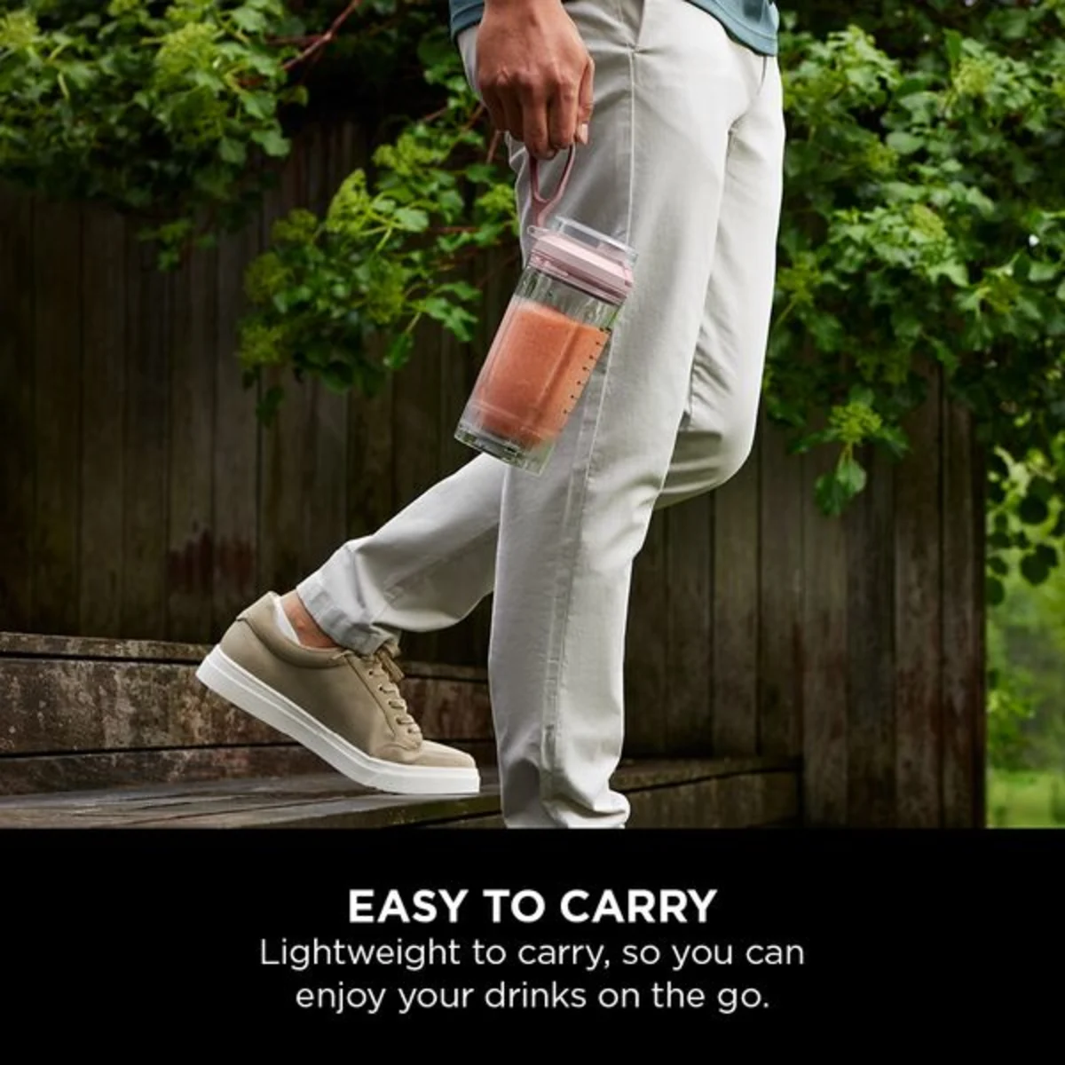 Ninja Blast Max Portable Blender - Dusty Pink BC251UKPK