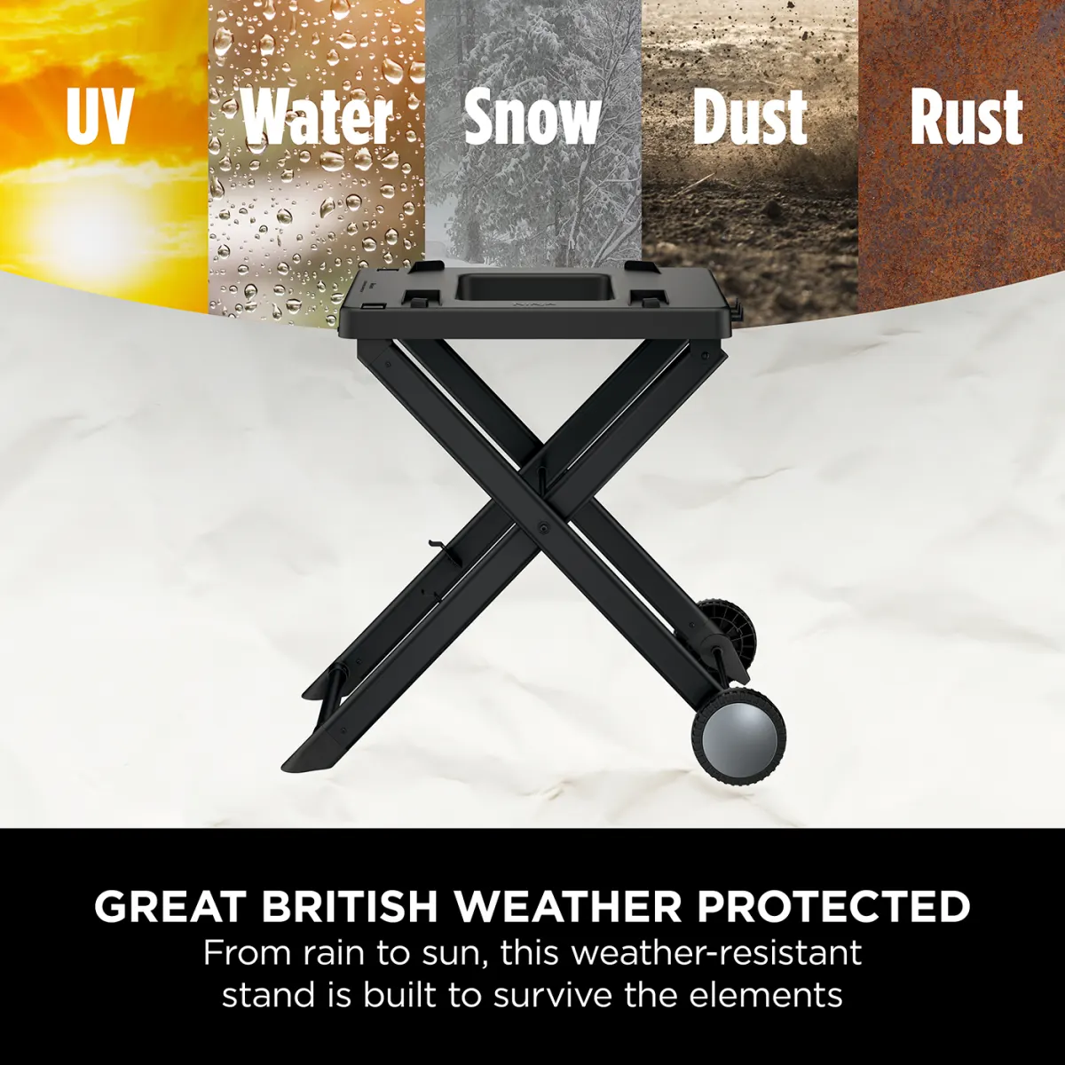 Ninja Woodfire Electric BBQ Grill Stand - OG701UK