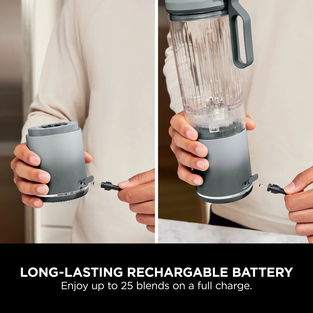 Ninja Blast Max Portable Blender - Silver BC251UKSL