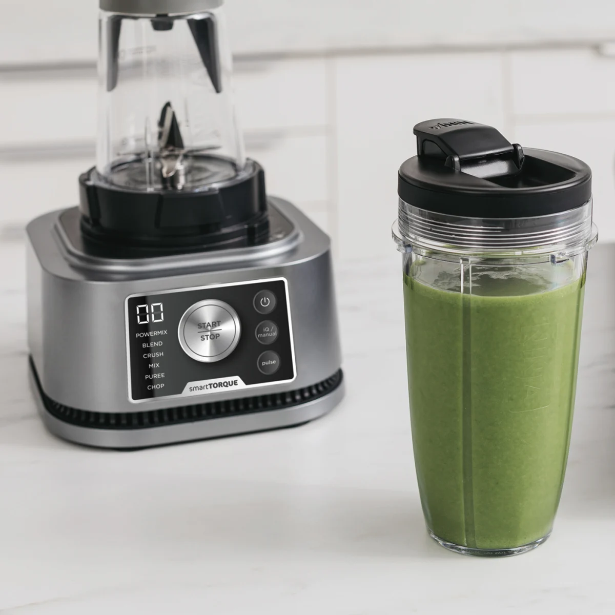 Ninja Foodi Power Nutri Blender 3-in-1 with Smart Torque & Auto-iQ 1200W - CB350UK