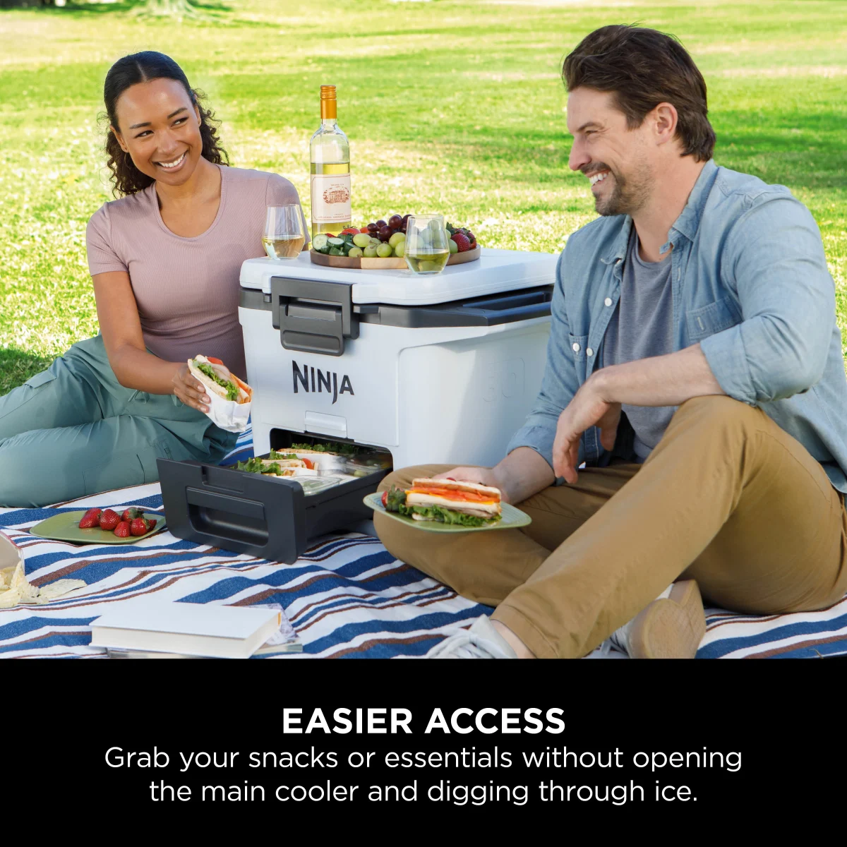 Ninja FrostVault 30QT/28L Hard Cooler - Cloud White FB131UKWH