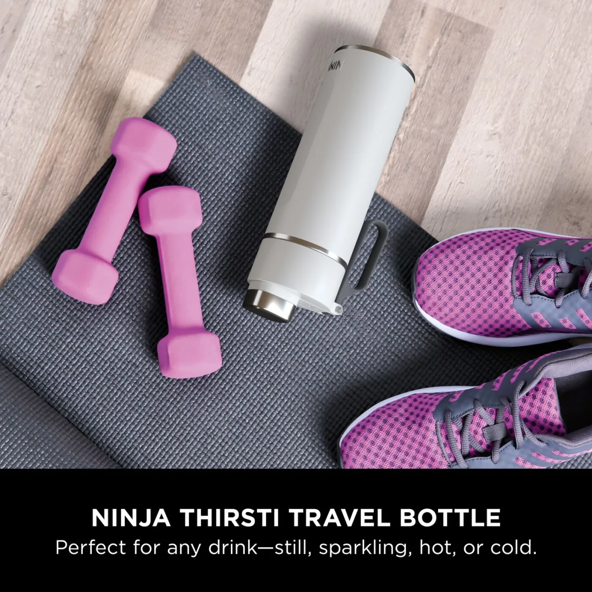 Ninja Thirsti 530 ml Travel Bottle – White DW1801EUUKWH