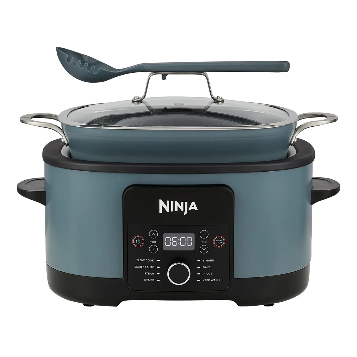 Ninja Foodi 8-in-1 PossibleCooker Slow Cooker & Multi-Cooker Sea Salt Grey [MC1001UK]