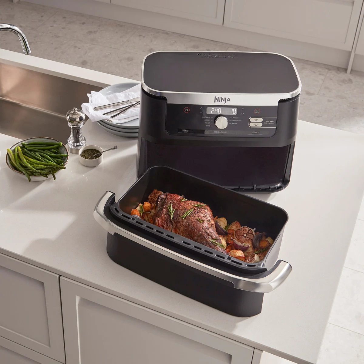 Ninja Foodi FlexDrawer Dual Air Fryer 10.4L AF500UK