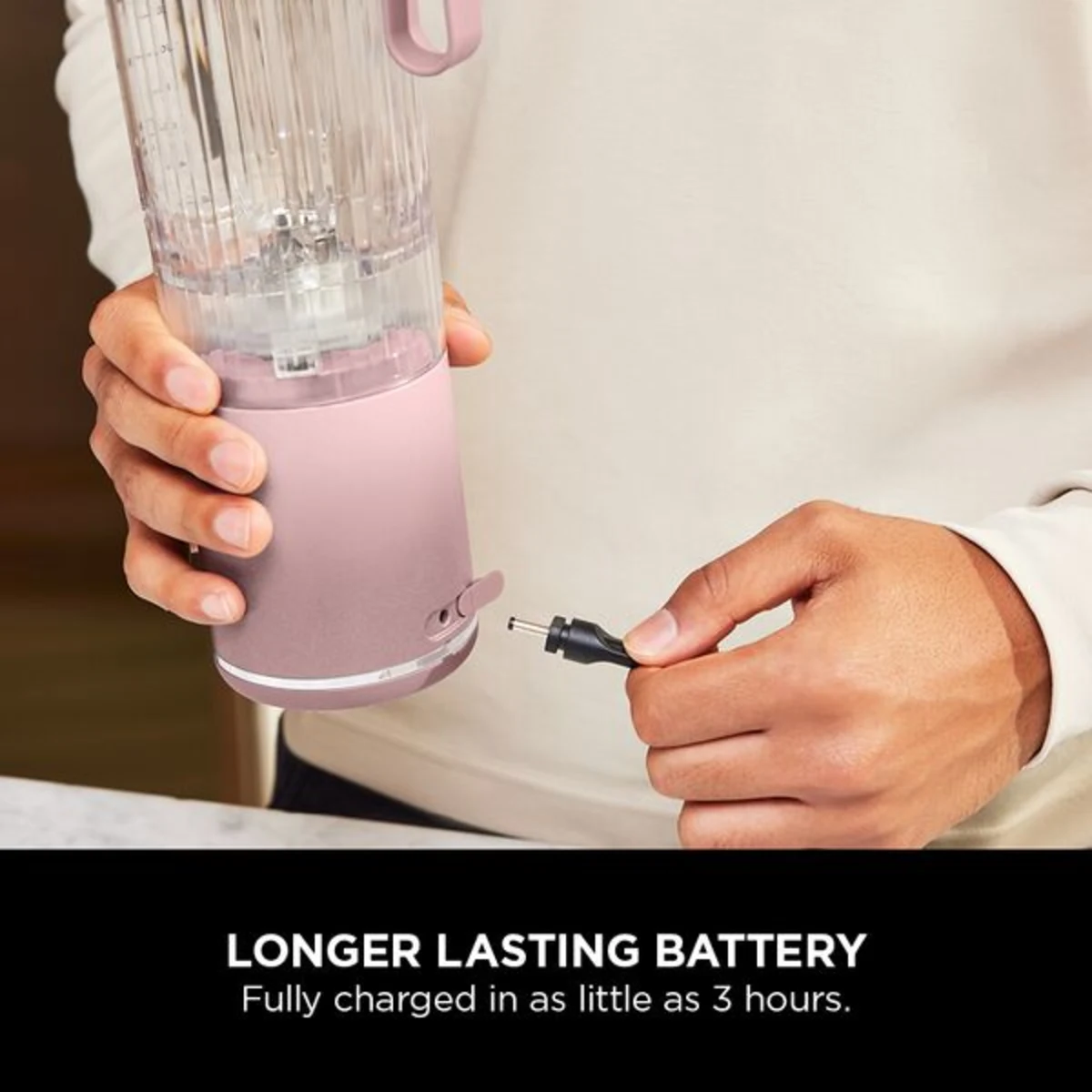 Ninja Blast Max Portable Blender - Dusty Pink BC251UKPK