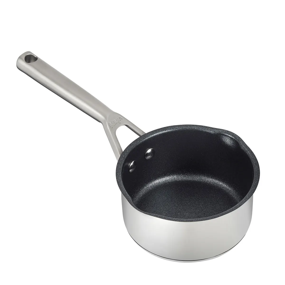 Exclusive Ninja ZEROSTICK Stainless Steel Cookware Bundle - 6-Piece Set