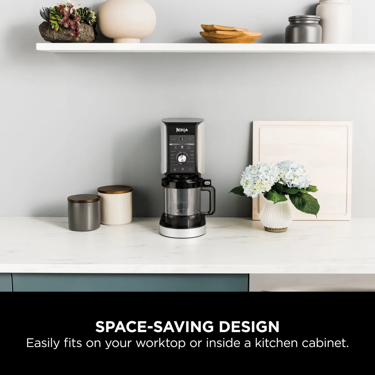 Ninja CREAMi Deluxe 10-in-1 Ice Cream and Frozen Drink Maker NC501UK