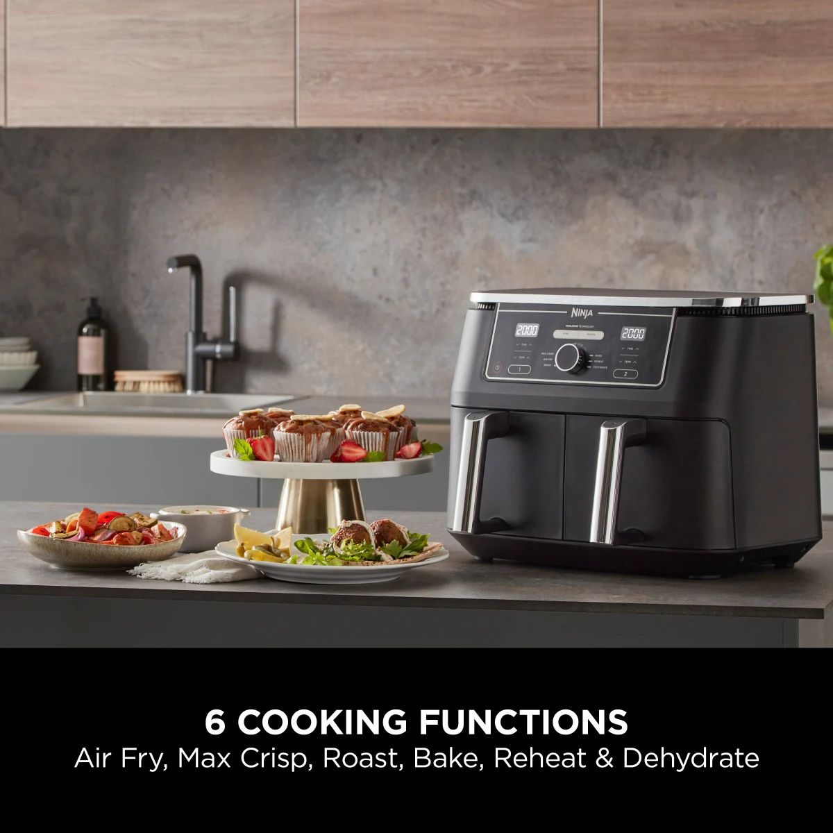 Ninja Foodi MAX Dual Zone Air Fryer AF400UK