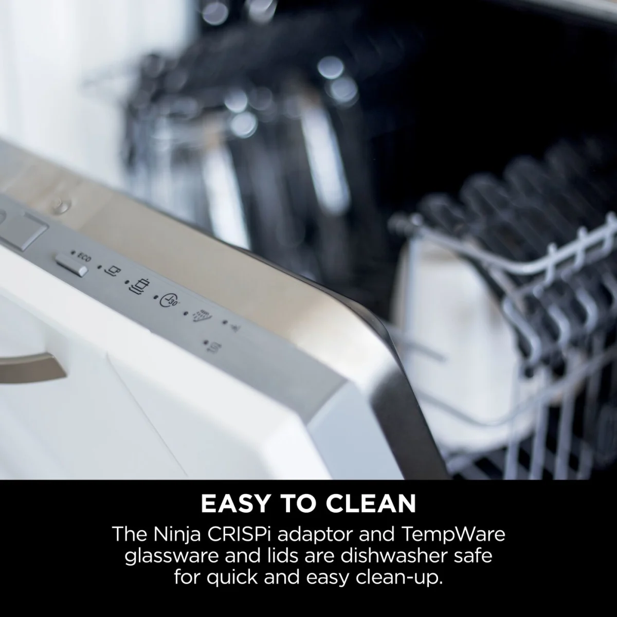 Ninja CRISPi 4-in-1 Portable Glass Air Fryer - Stone FN101UKST