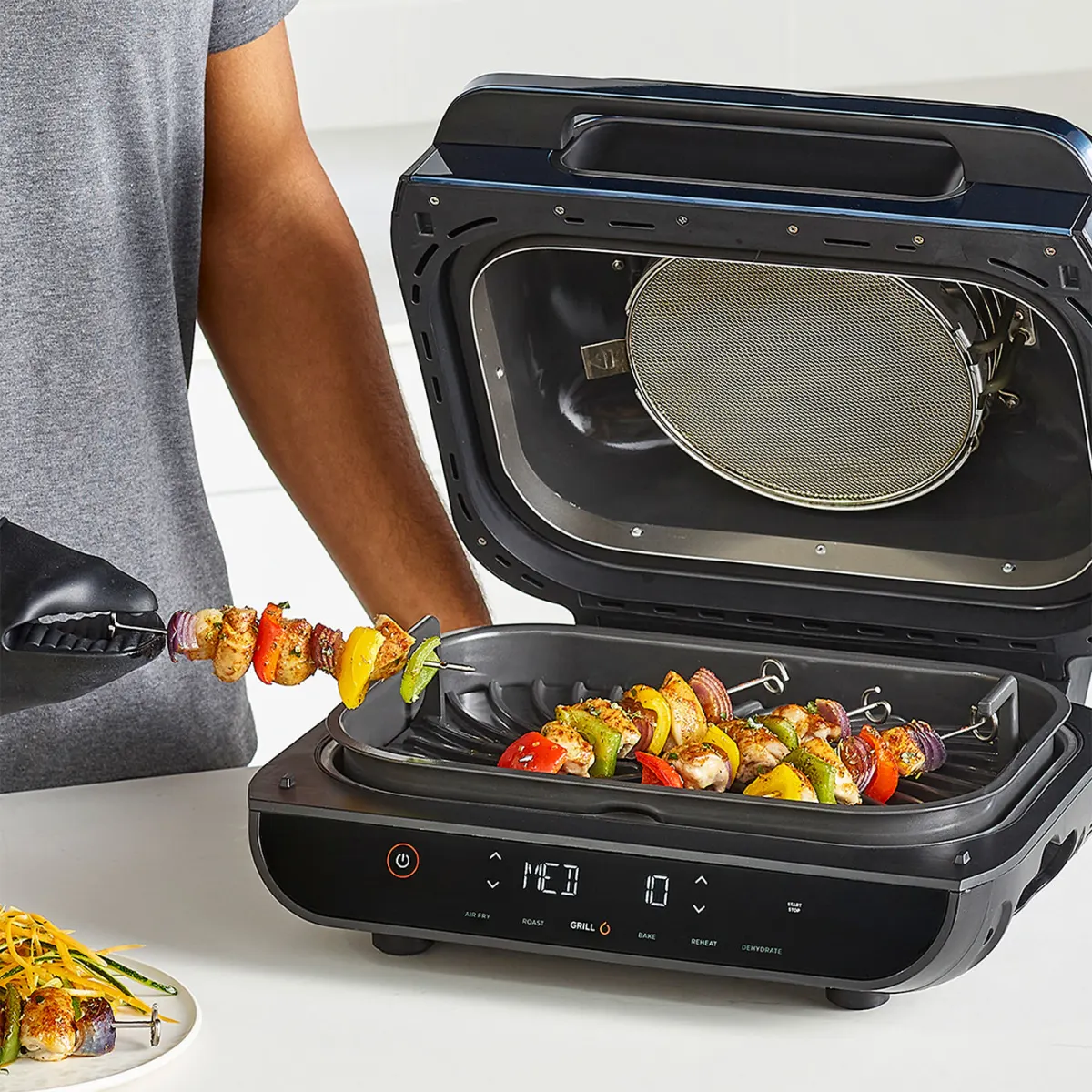 Ninja Foodi MAX Pro Health Grill & Air Fryer Exclusive Accessory Bundle