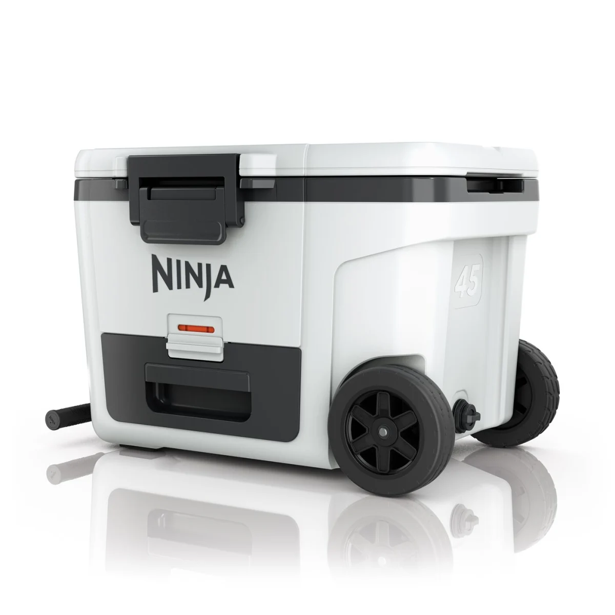 Ninja FrostVault 45QT/42L Wheeled Cooler with Dry Zone, Cloud White FB245UKWH