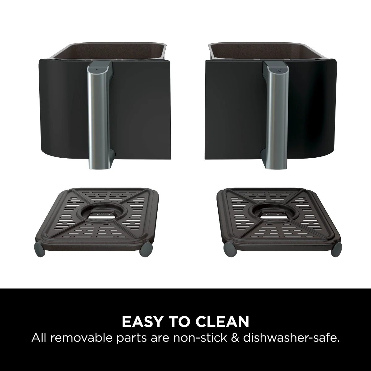 Ninja Foodi 4-in-1 Dual Zone Air Fryer 7.6L AF200UK