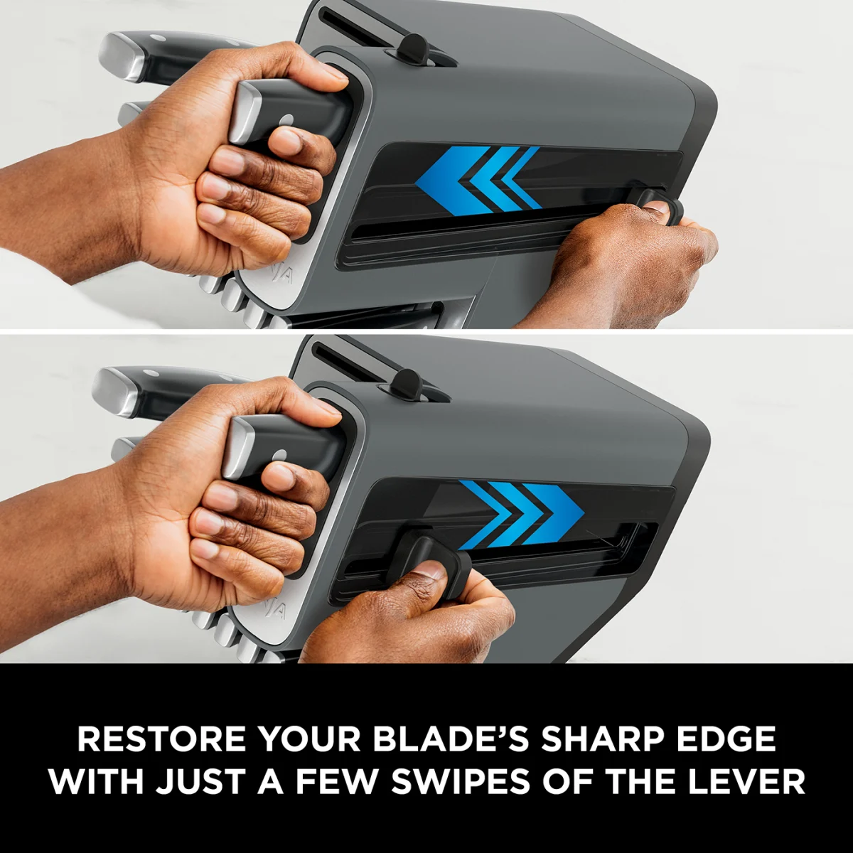 Refurbished Ninja Foodi StaySharp Knife Block with Integrated Sharpener – Deluxe 14-Piece Set K32014EUUKREF