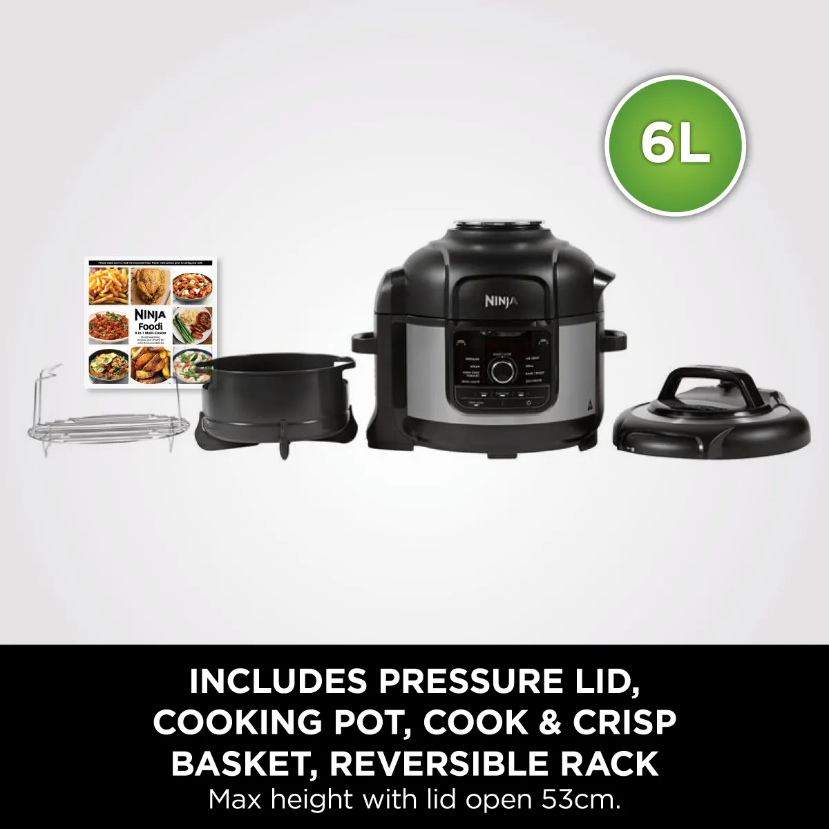 Ninja Foodi 9-in-1 Multi-Cooker 6L OP350UK