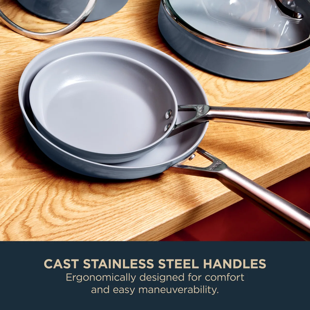 Ninja ZEROSTICK Ceramic - Midnight Blue - 6 Piece Set