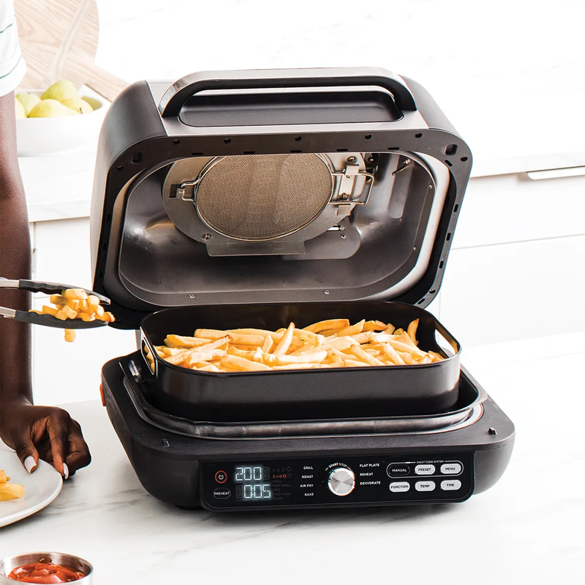 Ninja Foodi MAX Pro Health Grill & Air Fryer Exclusive Accessory Bundle