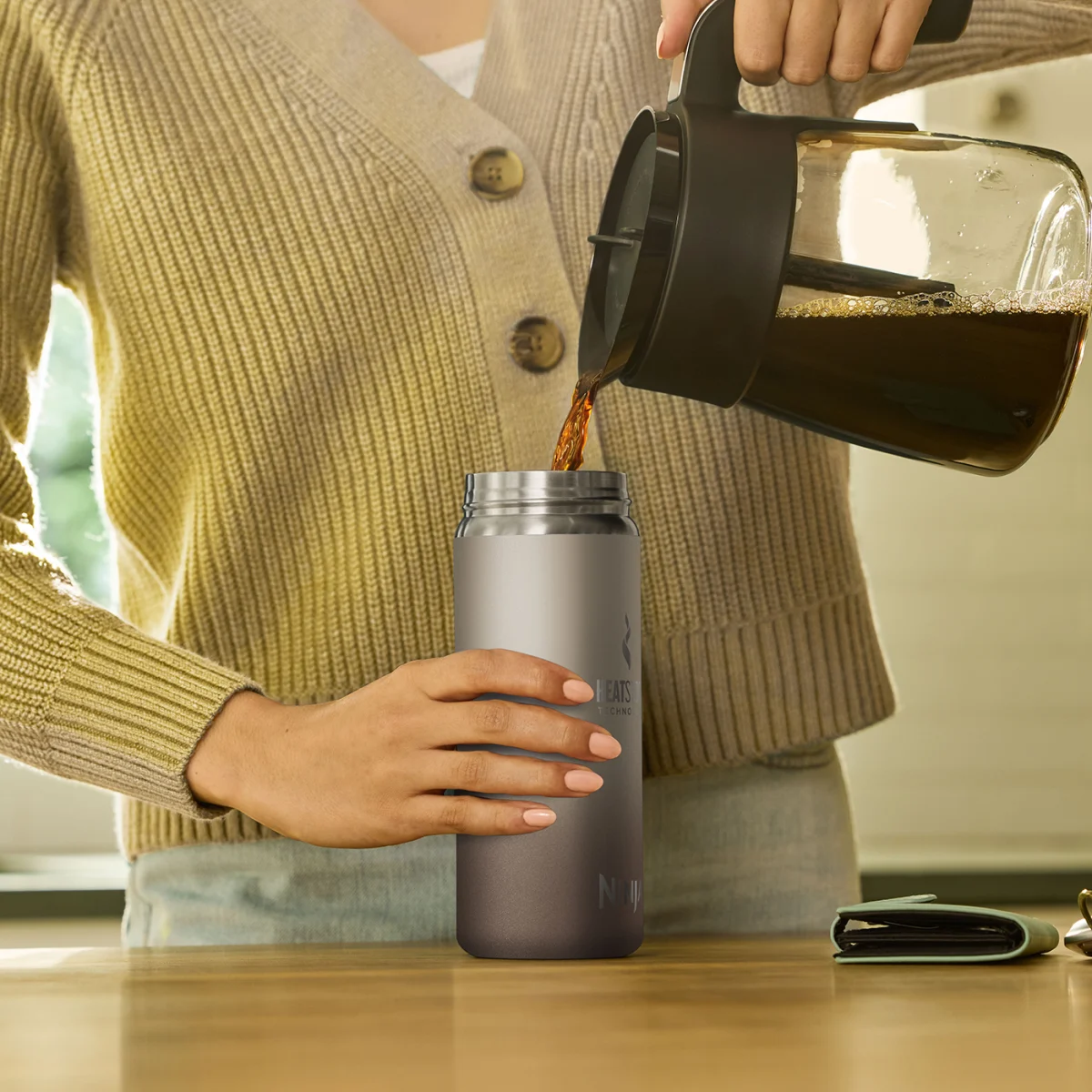 Ninja 400 ml Sip Perfect Travel Mug – Stone DW1603EUUKST