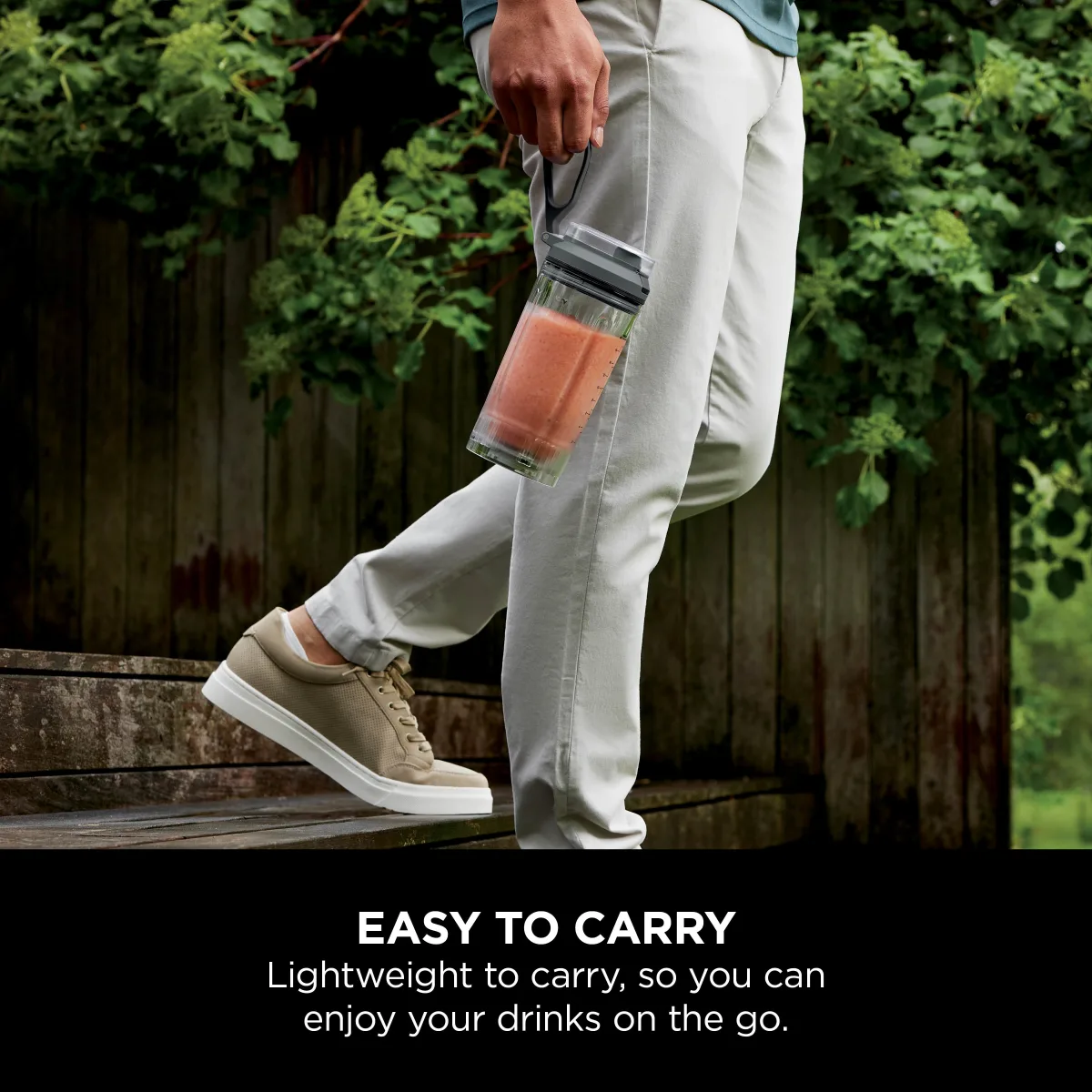 Ninja Blast Max Portable Blender - Cool Grey BC251UKGY