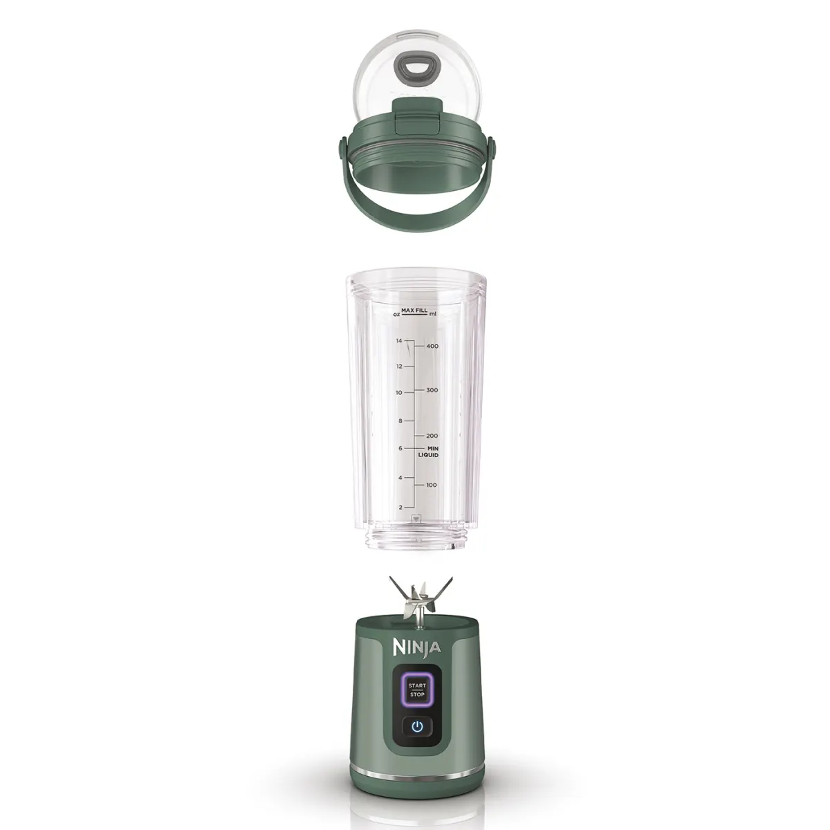 Ninja Blast Cordless Portable Blender – Forest Green [BC151UKEM]
