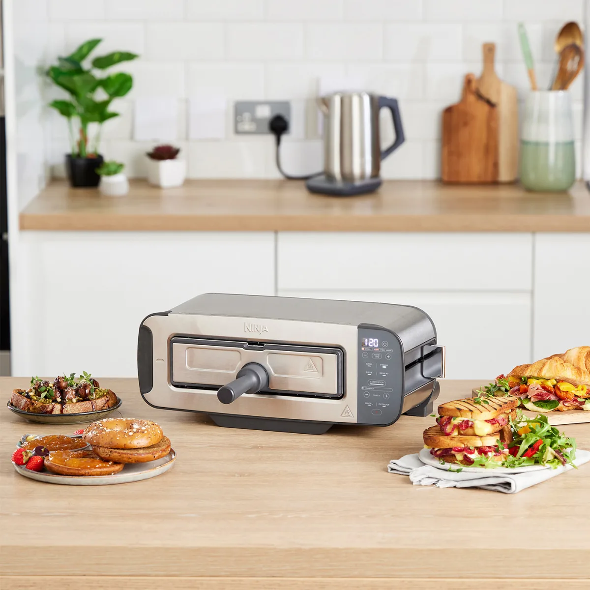 Ninja Stainless Steel Kettle and Toaster Set