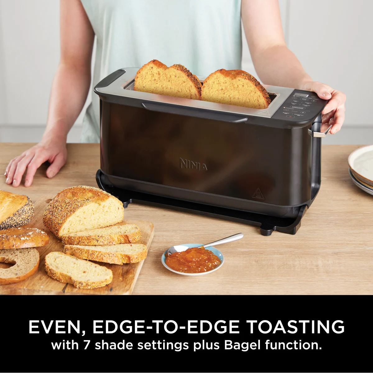 Ninja Foodi 3-in-1 Toaster, Grill & Panini Press [Black] ST200UK