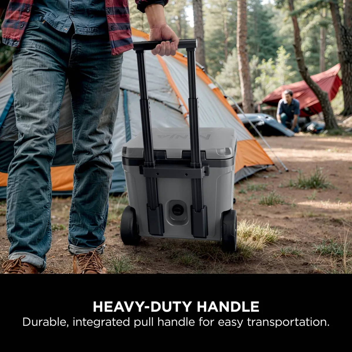 Ninja FrostVault 30QT/28L Wheeled Cooler with Dry Zone, Slate Grey FB230UKGY