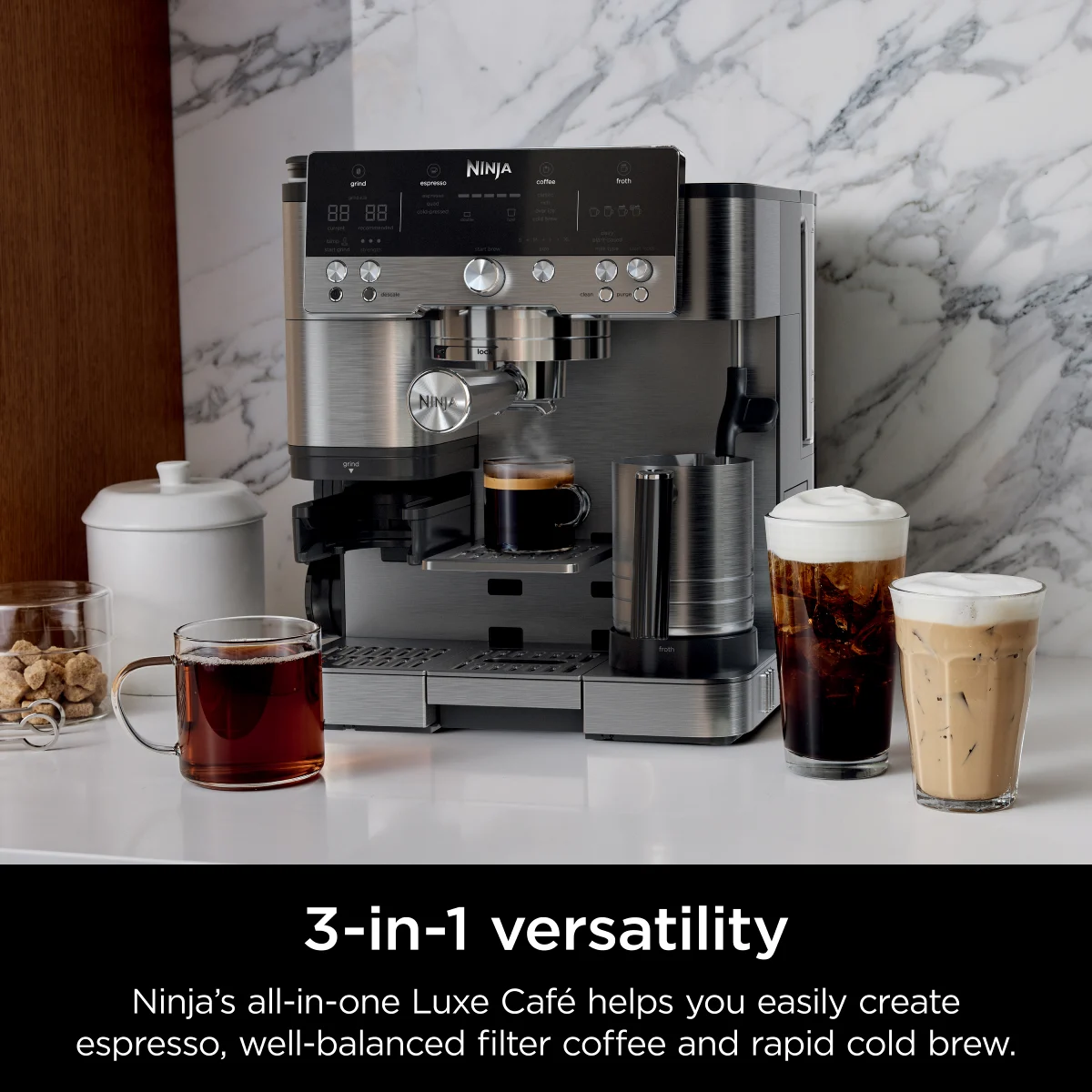 Ninja Luxe Café Premier Espresso Machine ES601UK