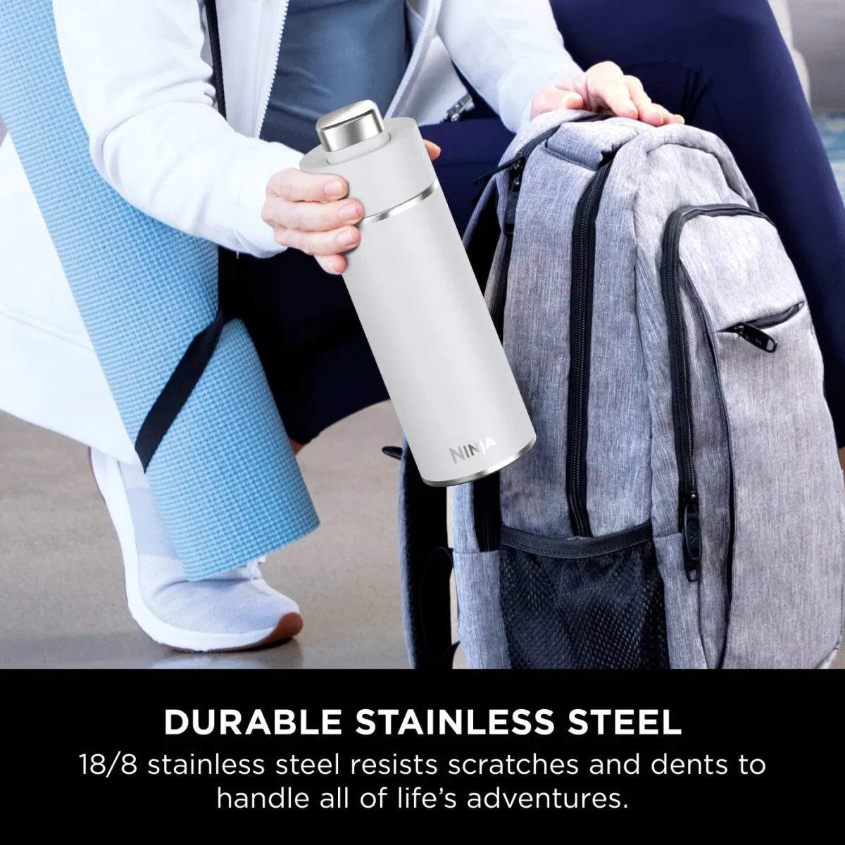 Ninja Thirsti 530 ml Travel Bottle – White DW1801EUUKWH