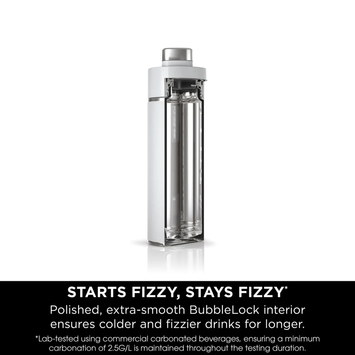 Ninja Thirsti 530 ml Travel Bottle – White DW1801EUUKWH