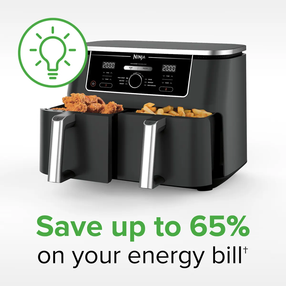 Ninja Foodi MAX Dual Zone Air Fryer AF400UK