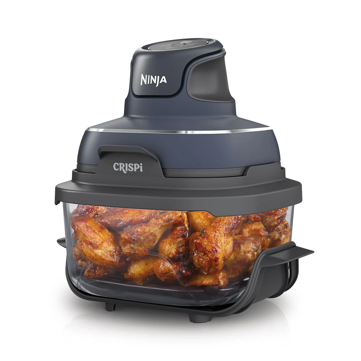 Ninja CRISPi 4-in-1 Portable Glass Air Fryer - Cyber Space FN101UKGY