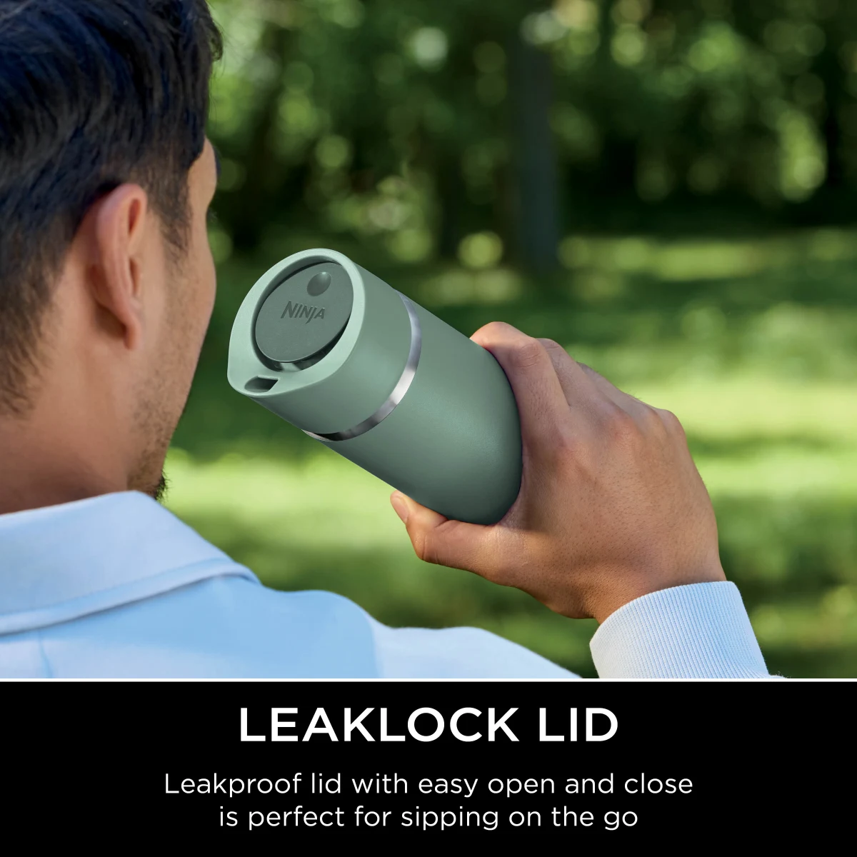 Ninja 300 ml Sip Perfect Travel Mug – Green DW1203EUUKGN