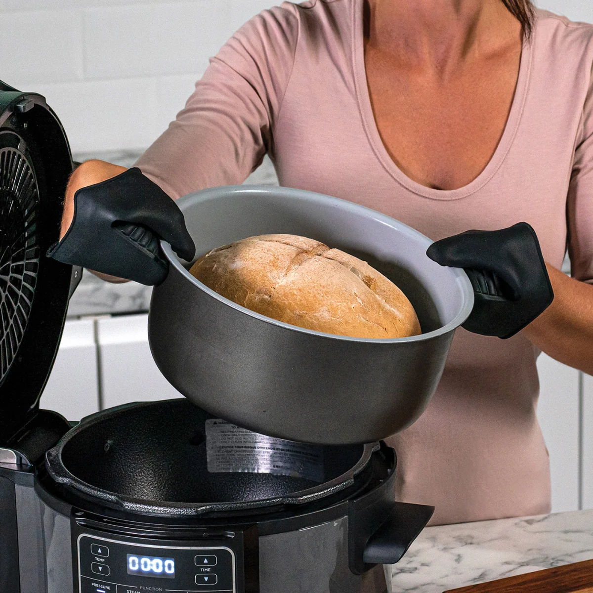 Ninja Foodi Mini 6-in-1 4.7L Multi-Cooker OP100UK & Accessories Bundle