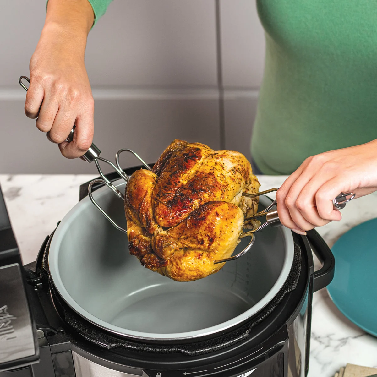 Ninja Foodi MAX Health Grill & Air Fryer Exclusive Accessory Bundle