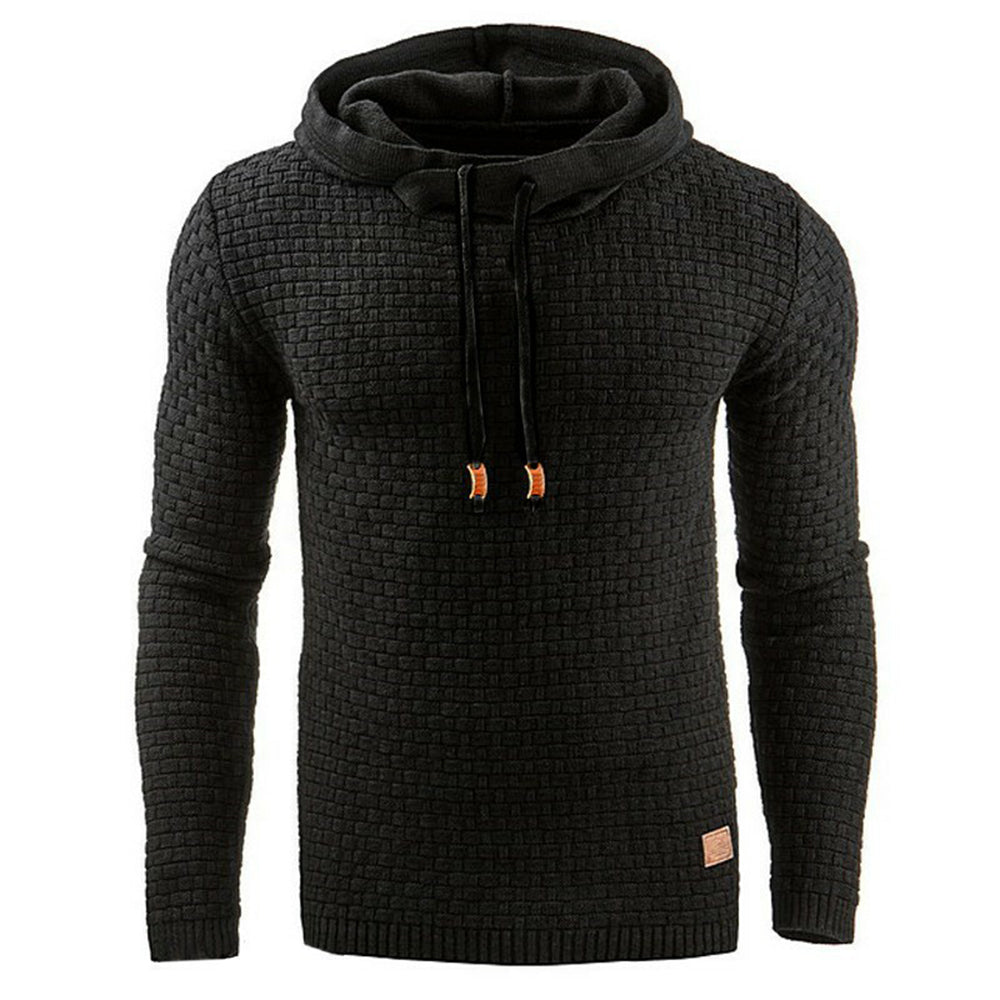 Macymars™ Men's Jacquard Long Sleeve Hoodie