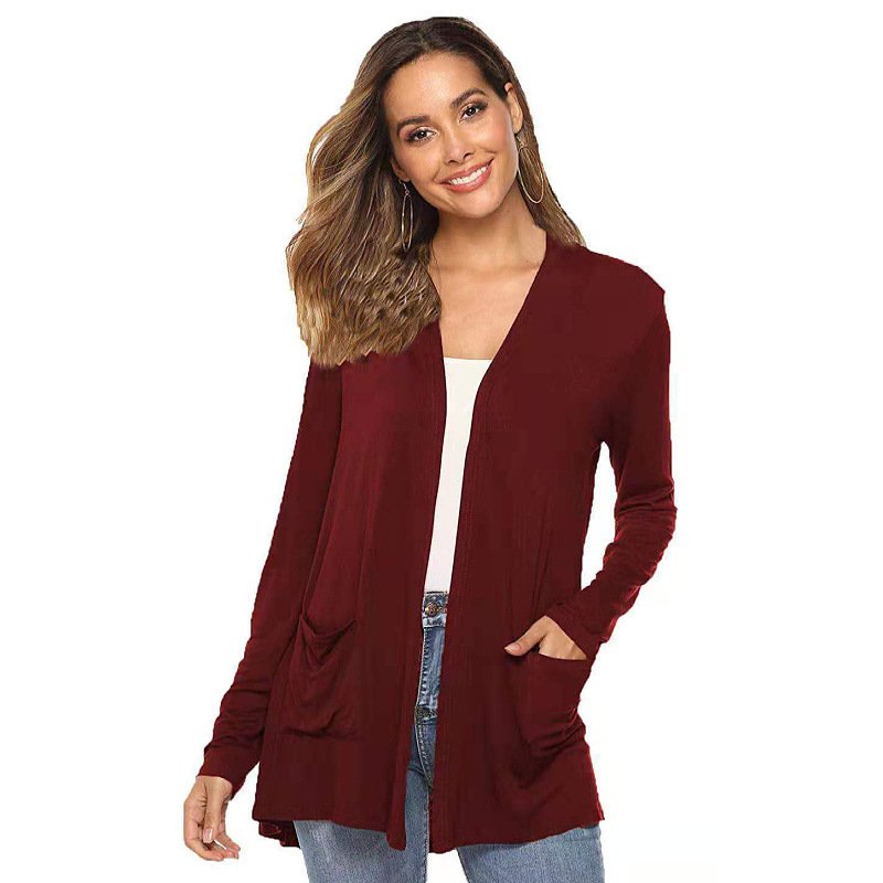 Macymars™ 2022 New Women's Casual Lightweight Open Front Long Sleeve Cardigans