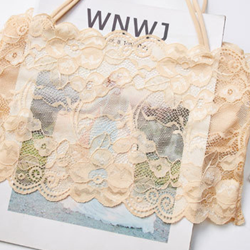 Macymars™ Women's Lace Camisole Bra with Removable Pads