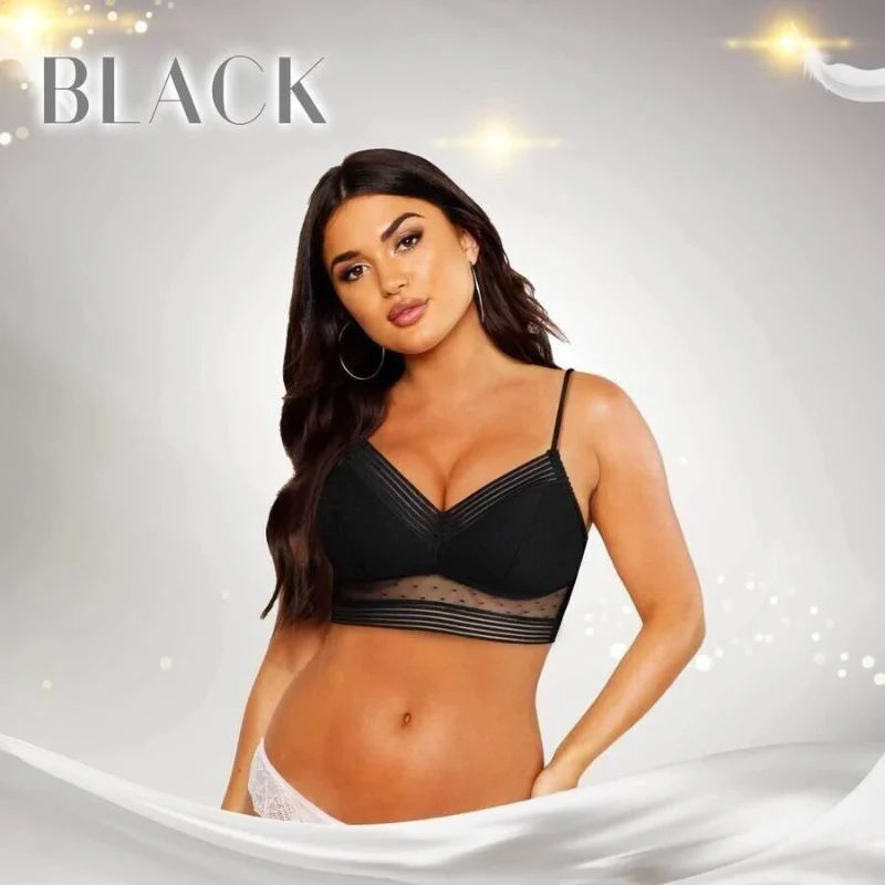 Macymars™ Low Back Wireless Lifting Lace Bra