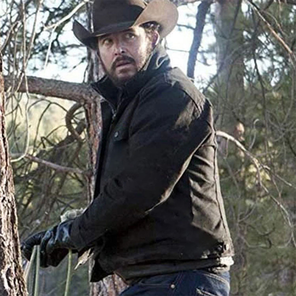 Macymars™ Men's Casual Solid Color Washed Jacket