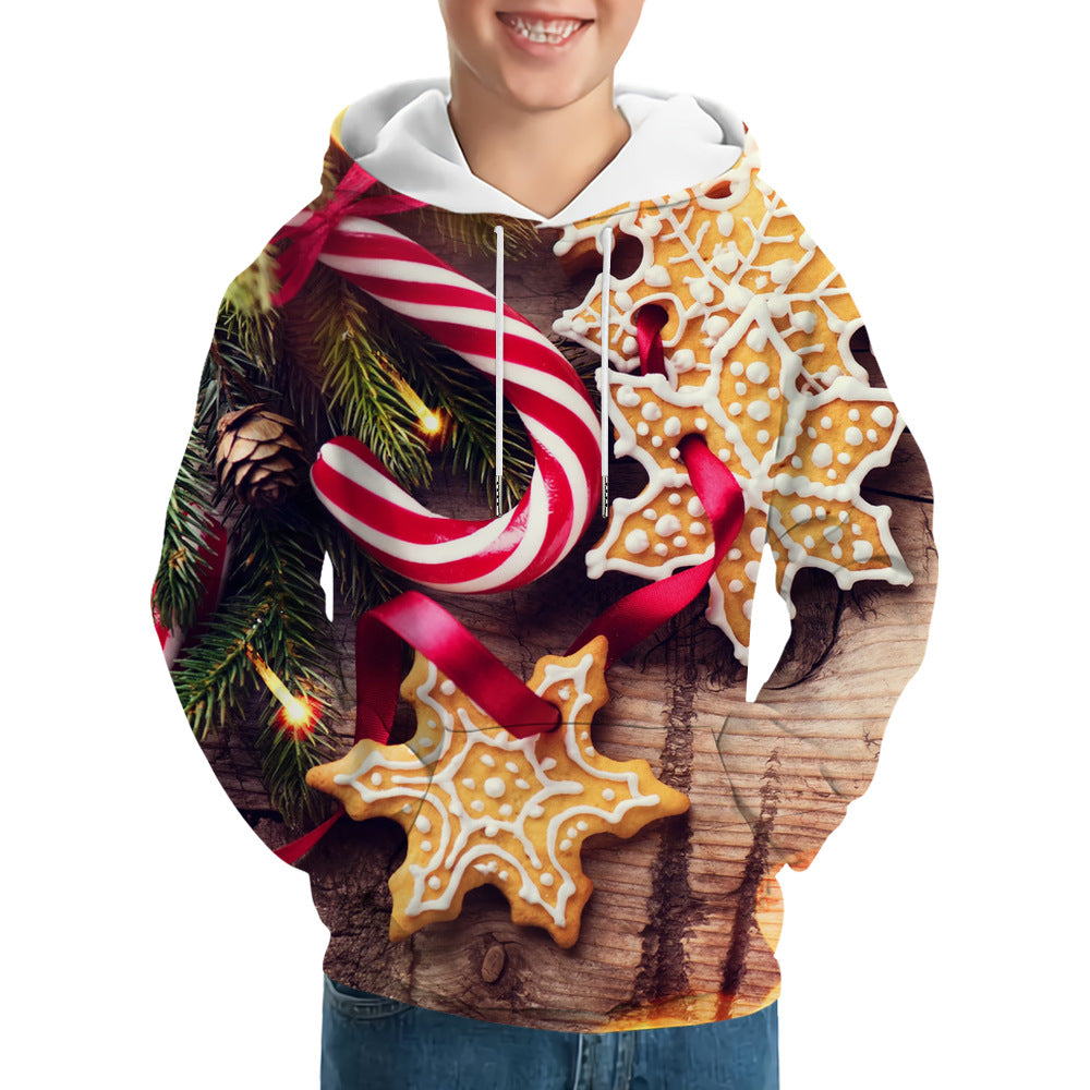 Macymars™ Christmas 3D print hooded sweatshirt